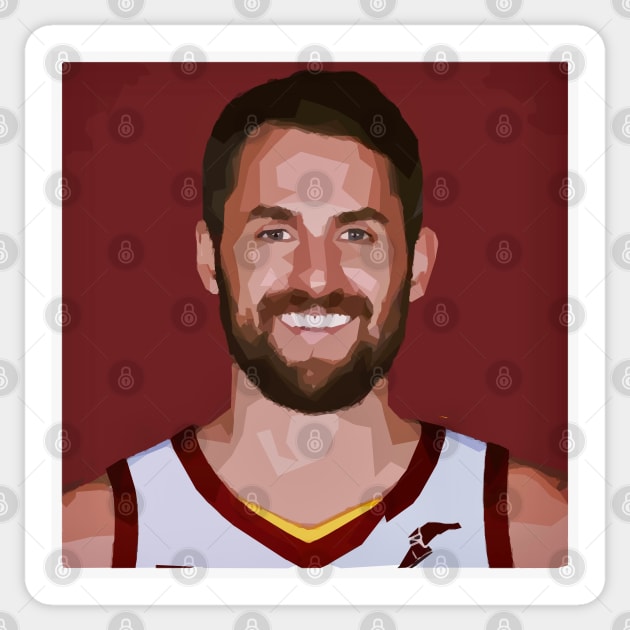 Kevin Love Sticker by Playful Creatives